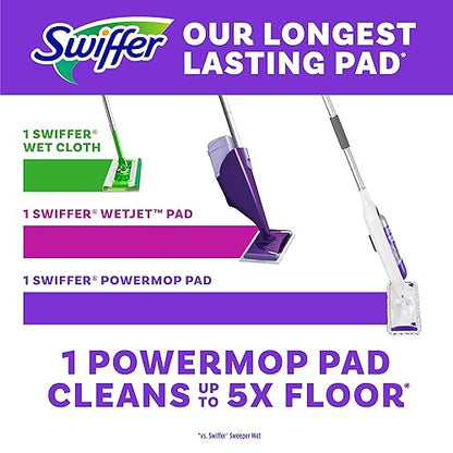 Swiffer PowerMop Multi-Surface Mopping Pad Refills,Made by Swiffer,for Floor Cleaning,11 Count (Pack of 2) - size: 11 Count (Pack of 2)