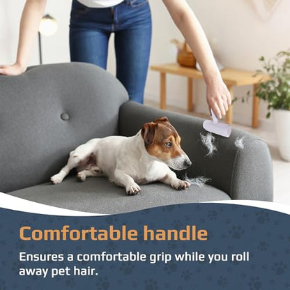 Pet Hair Remover | Cat & Dog Hair Remover for Furniture, Couch, Clothes, Carpet, Car | Portable Pet Hair Remover for Laundry Car Seats, Bedding | Reusable Lint Rollers for Pet Hair Removal Tool
