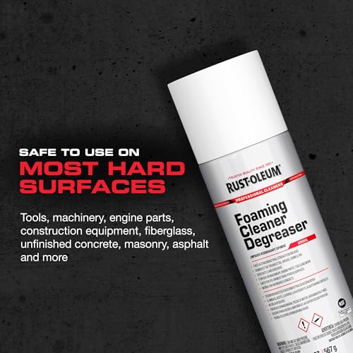 Rust-Oleum Professional Cleaners Foaming Cleaner Degreaser | 20oz Aerosol Can | Professional Strength - size: 20 Fl Oz (Pack of 1)