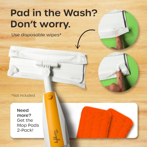 Quiggly Toddler Toy Spray Mop - Montessori Real Water Sprayer for Kids 3-5 | Two-hand hold & pull, make pretend cleaning chores functional - size: Toddler, style: Spray Mop