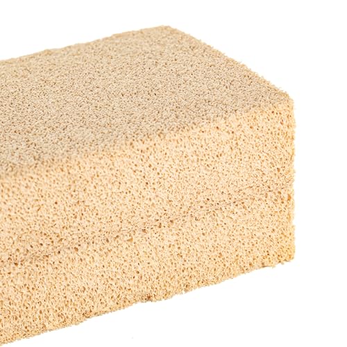 Unger Commercial Soot Master Sponge (Case of 6) – Heavy Duty Cleaning Sponge for Removing Soot, Smoke, and Dirt from Windows, Walls, and Surfaces – SP060