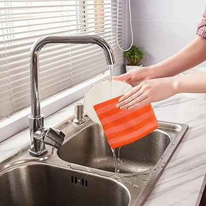Microfiber Cleaning Cloth,5PK,11.8"x11.8",Highly Absorbent Ultra Soft Kitchen Dish Towels,Streak-Free Reusable Lint-Free Cleaning Towels,Cleaning Rags for Window Car Home Kitchen - color: B-colorful