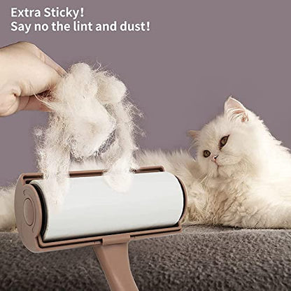 Othmro 1Pcs 18m Length 203.2mm Width 0.05mm Thick Anti Static Lint Roller 8inch PE Plastic Lint Removers Anti-Static Sticky Dust Tube Remove Hair Fur for Pet Lint Roller White - color: 1pcs 59x0.66ft