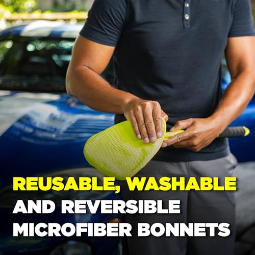 Invisible Glass 99050 Reach & Clean Glass Windshield Cleaner Tool Combo Kit with Premium Spray Glass Cleaner, Extendable Handle, (2) Reusable Quick Change Microfibers, and Storage Bag - style: Spray