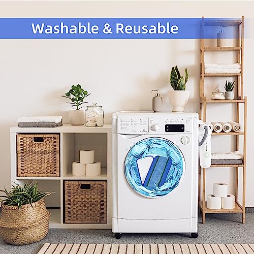 3 Pack Deep Clean Pads for Bona Family of Mops | Washable & Reusable Microfiber Cleaning Pad for Hardwood and Multi-Surface - color: 3 Deep Cleaing Pads