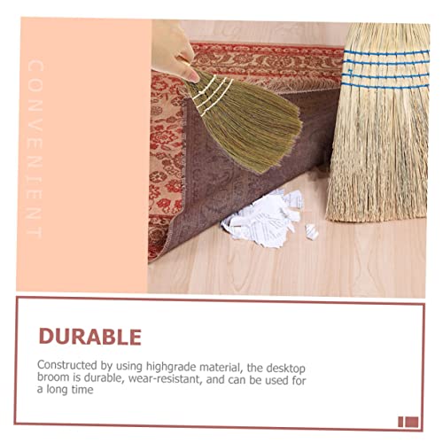 Generic Desktop Broom and Dustpan Set Short Handle Whisk Broom for Kitchen and Tabletop Cleaning Compact Dust Brush for Home and Office Use 1PCS