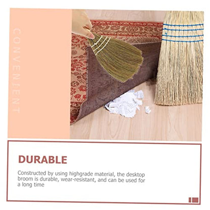 Generic Desktop Broom and Dustpan Set Short Handle Whisk Broom for Kitchen and Tabletop Cleaning Compact Dust Brush for Home and Office Use 1PCS