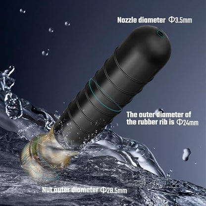 DURATECH Drain Bladder, Small Drain Cleaning Bladder, Fits 1" to 2" Drain Pipes, Unclogs Stubborn Blockages in Kitchen Sinks, bathtubs, Showers, and Main drains - style: Small