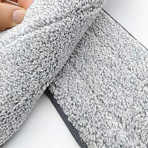 6 Pack Microfiber Mop Head 15 Inch Heavy Duty Reusable Floor Mop Refill Pads for Hardwood FloorsMachine Washable Dry Wet Cleaning - size: 15 IN PADS