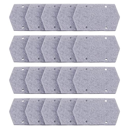 Magic Window Groove Cleaning Brush, Hand-held Crevice Cleaner Tools, Multipurpose Clean Tools Slide Brush Head for Door, Window Slides Replacement Cloth Brush for Corners Gaps scouring Door - color: 20pcs -Replace-cloths