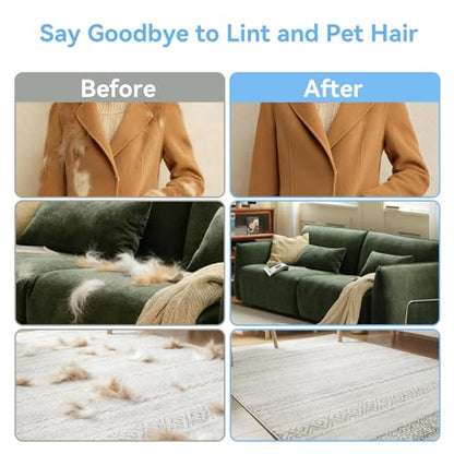 AstraLoom Pet Hair Removal Glove for Cats & Dogs,Reusable Electrostatic Pet Hair Remover Tool for Furniture, Carpet, Clothing, Car Seat (1PCS)