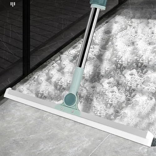 All-Purpose Stainless Steel Metal Bathroom Shower Glass Squeegee Wiper Blade Window Cleaning Metal Cleaner Tool Household Window Mirror Squeegee, Cleaning Tile Wall, Car, (Wiper Silver)
