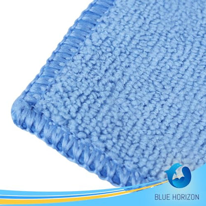 Cleaning Towel Washcloth, 12' x 12" All-Purpose Microfiber Rags - Ultra Soft Washcloths Reusable Shop Towels for Kitchen Bath Car Detailng (Sky Blue, 12"X12" 24-Pack) - color: Sky Blue