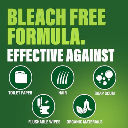 Best Eco Friendly Drain Line Cleaner | Main Drain Lines | Sink and Floor Pipes | Sewers | Urinals | Toilets | for use in Residential or Commercial Drains