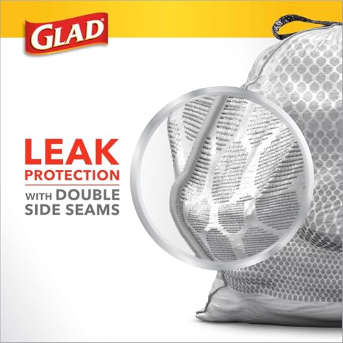 CLO78564 - Glad ForceFlex Tall Kitchen Drawstring Trash Bags - size: 120 Count (Pack of 1)