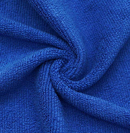 Microfiber Cleaning Cloth, Washcloths,12x12 inch,10 Pack, | Fast Drying Dish Cloths for Washing Dishes, Ultra Absorbent Dish Rags, Lint Free Cleaning Rags For House&Kitchen - color: Dark Blue