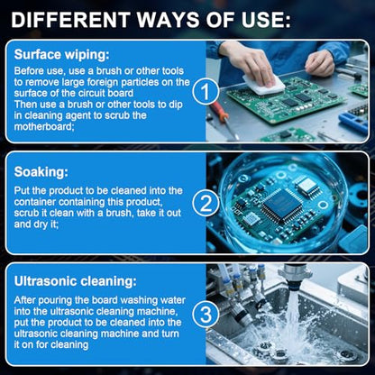 JAOJAO 250ml Electronic Contact Cleaner, Circuit Board Cleaner Fast Drying Precision Electronics Cleaning for Circuit Boards Appliance Control Boards Switches & Connectors, Transparent