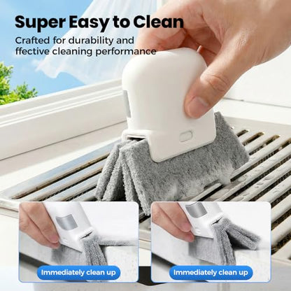 3PCS Magic Window Track Cleaner,2026 New Window Groove Cleaning Brush Tools Set Hand-held Cleaner Brushes Tools for Window lides Gaps,Sliding Door Track (Mix 3 PCS) - color: Mix 3 Pcs