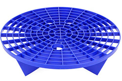 VIKING Automotive Bucket Insert Grit Trap for Car Wash and Detail Kits, Helps Remove Dirt and Debris from Microfiber, Mitts, Cloths, and Sponges, Blue - color: Blue, size: 1 Pack