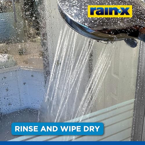 Rain-X 630544 X-Treme Clean Shower Door Cleaner, 12 Fl. Oz, Formulated To Glass Doors - Removes Soap Scum, Dirt, Hard Water Build-up, Calcium, Lime & Rust Stains (Pack of 2) - size: 12 Fl Oz. (Pack of 2)
