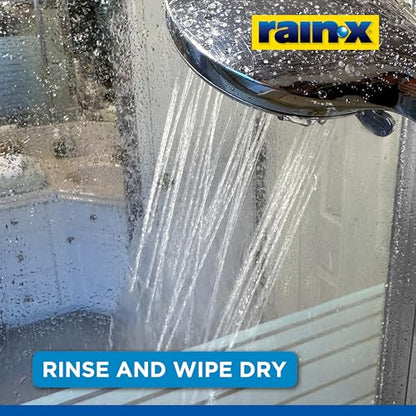 Rain-X 630035 X-Treme Clean Shower Door Cleaner, 12 Fl. Oz, Formulated To Clean Glass Shower Doors - Easy To Use, Removes Soap Scum, Dirt, Hard Water Build-up, Calcium, Lime Stains And Rust Stains - size: 12 Fl Oz (Pack of 1)