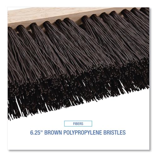 Boardwalk BWK73160 Street Broom Head, 16" Wide, Polypropylene Bristles