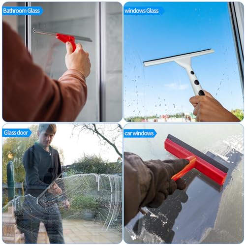 Premium Silicone Squeegee Rubber Replacement - 41in Roll | Versatile Squeegee Blade for Shower, Window & Glass Cleaning