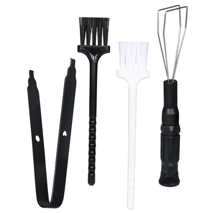 Mechanical Keyboard Cleaning Kit 1 Set Keycap Puller Precision Brush for Computer Desk DIY Cleaning