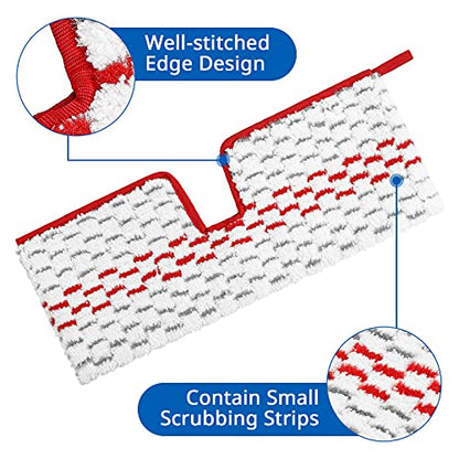 6 Pack Washable Microfiber Spray Mop Refills Compatible with O-Cedar ProMist MAX Spray Replacement Mop Pads