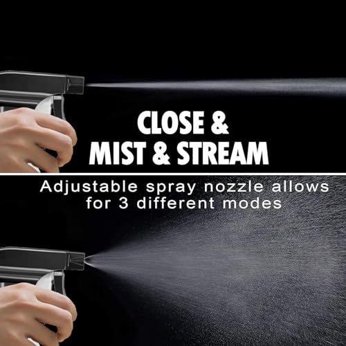 Plastic Spray Bottles for plant - 10oz/300ml - Mist Stream - No Clog No Leak, Easy to Grip with Adjustable Nozzle for Hair, Cooking, Cleaning - BPA Free - size: 10oz,2Pack