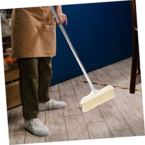 Long Handle Soft Bristle Brush Detachable Sweeping Broom Floor Cleaning Broom for Home