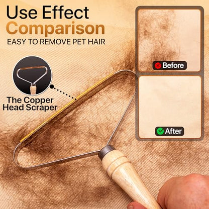 1-Pack Pet Hair Removal Tool - Carpet Rake and Squeegee for Pet Hair Remover Tool - Lint Remover and Hair Scraper for Couch - Easy to Clean Fuzz Fur and Pro Cat Dog Hair Remover for Rugs,Car Floor Mat - size: 1 Pack