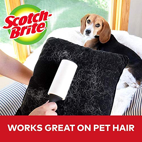 Scotch Brite Lint Roller, Value Pack of 75 Sheets, 375 Total Sheets
