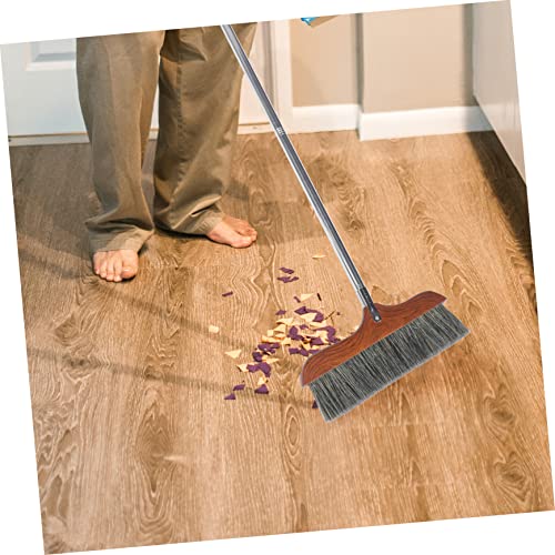 Long Handle Soft Bristle Broom Detachable Dust Broom for Efficient Home Office Floor Cleaning Lightweight Portable Kitchen Sweeper for Indoor Outdoor Use
