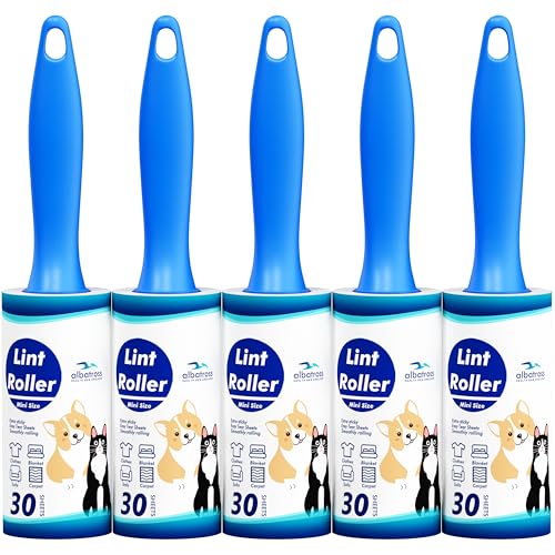 Mini Extra Sticky Lint Rollers for Travel - 150 Sheets Small Sized Portable Lint Removers for Pet Hair and Debris Pickup150, Travel Essentials - size: 150 Sheets Mini