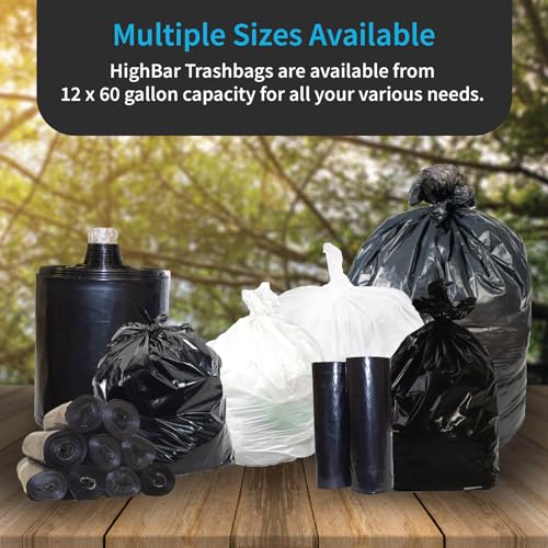 Heavy Duty Contractor Bags, 42 Gallon, 32.75" X 47" - 3 MIL Thick Large Black Industrial Garbage Trashbags (No Ears) for Construction and Commercial use (No Ties) - style: 42 Gal, 3.0 Mil, 45 Count, Black