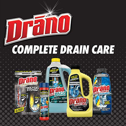 Drano Kitchen Granules Clog Remover, Commercial Line, 17.6 oz (Pack of 2) - size: 17.6 Oz (Pack of 2)