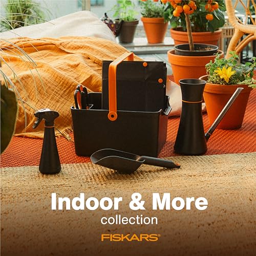 Fiskars Plant Mister Spray Bottle for Indoor Plants, Gentle & Fine Water Mist for Evenly Hydrating Orchids & Ferns, 10 oz Lightweight Recycled Plastic, Ergonomic Trigger with Locking Nozzle, Black - size: Mister