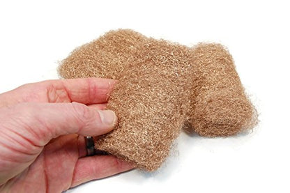 Rogue River Tools Bronze Wool Pads (3pc) - Medium - style: Medium