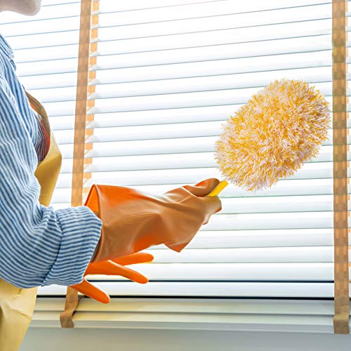 Millifiber 360° Reusable Duster Refills for Swiffer Hand Dusters (4-Pack) | Handle not included, microfiber duster covers, machine washable duster cleaning pads - size: 4 Count (Pack of 1)