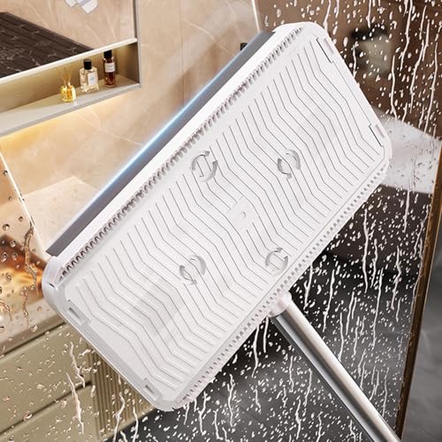 No Wash Mop - Clip Design No Touch Wet Dry Cleaning Tool, Compact Zero Touch Mini Cleaner, Portable Care Device | Home Kitchen Bathroom Living for Home Kitchen Bathroom Living - color: 110cm