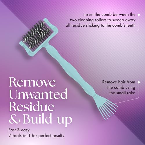 Olivia Garden Comb Cleaner 2-tools-in-1
