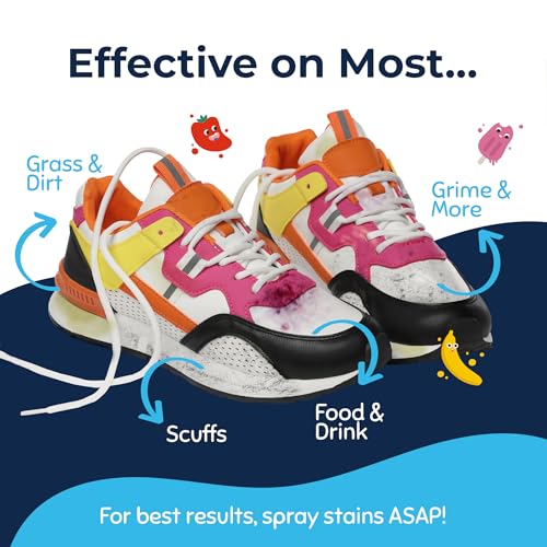 Miss Mouth's Messy Eater Stain Treater and Messy Steppers Shoe Cleaner Magic Duo - Stain Remover for Clothes, Carpet, Upholstery and Shoe Cleaner for Sneakers, Leather, Cloth, Mesh - style: Combo Pack
