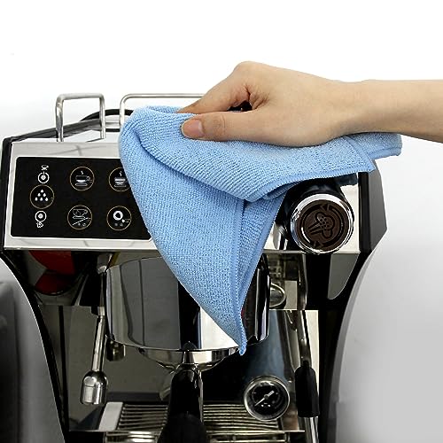 Dri Professional Extra-Thick Microfiber Cleaning Cloth 36 Pack Blue (16IN x 16IN, 300GSM, Commercial Grade All-Purpose Microfiber Highly Absorbent, LINT-Free, Streak-Free Cleaning Towels)