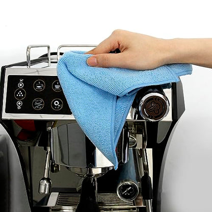Dri Professional Extra-Thick Microfiber Cleaning Cloth 36 Pack Blue (16IN x 16IN, 300GSM, Commercial Grade All-Purpose Microfiber Highly Absorbent, LINT-Free, Streak-Free Cleaning Towels)