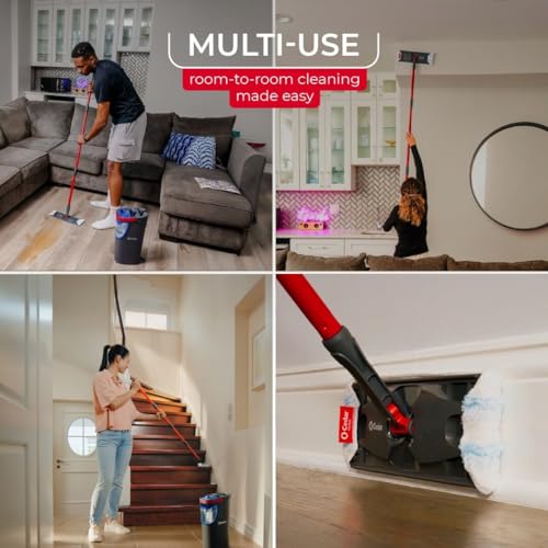 O-Cedar Genuine H2prO Mop Pad Replacement (3-Pack) | Microfiber Refill | Machine Washable | Compatible with O-Cedar H2prO Spin Mop System - size: 3 Count