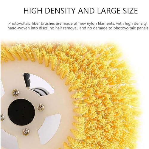 Electric Solar Panel Cleaning Brush & Rod, with Power Converter, for Solar Panel and Glass Cleaning, Extendable Water Fed Rod Cleaning Kit, 110V-240V,24.6ft(7.5m) - color: 24.6ft(7.5m)