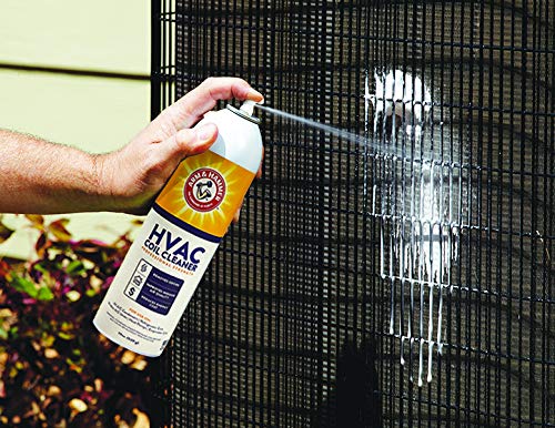 Arm & Hammer Biodegradable HVAC and Air Conditioner Coil Cleaner Foam Aerosol Spray, 19 fl. oz, AHCC-19 by Diversitech - size: 19 Fl Oz (Pack of 1)