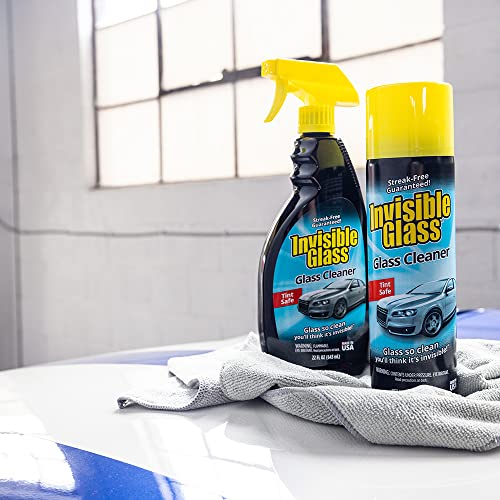 Invisible Glass 92164-6PK Premium Glass Cleaner Spray for Car Windshields and Windows, Automotive and Home Window Cleaner, Streak-Free, Ammonia-Free, Tint-Safe – 22 fl oz (Pack of 6) - size: 22 Fl Oz (Pack of 6)