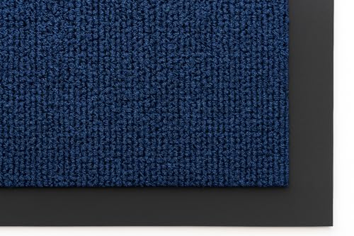 Guardian Golden Series Woven Indoor Wiper Floor Mat, Vinyl/Polypropylene, 2'x3', Navy